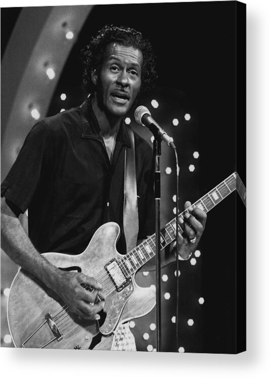 classic Acrylic Print featuring the photograph Chuck Berry #3 by Retro Images Archive