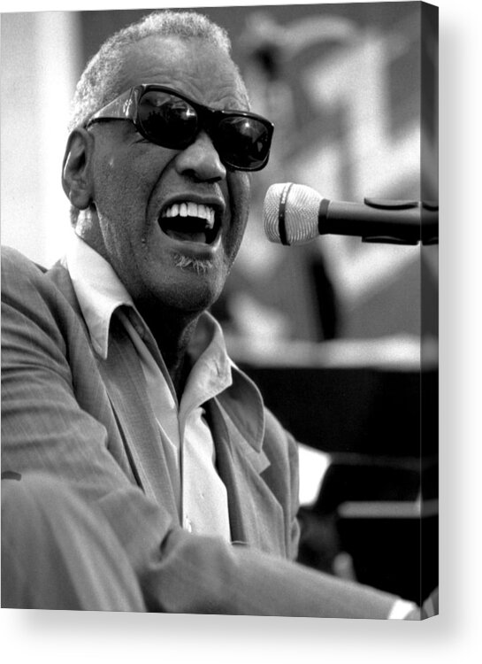 classic Acrylic Print featuring the photograph Ray Charles #3 by Retro Images Archive