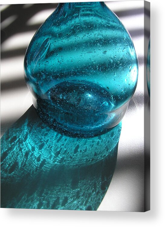 Still Life Acrylic Print featuring the photograph Glass #4 by Michael Fenton