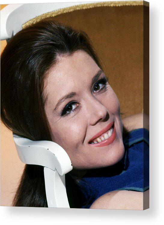 The Avengers Acrylic Print featuring the photograph Diana Rigg in The Avengers #7 by Silver Screen