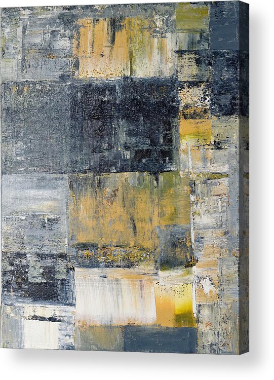 Abstract Painting No. 4 Acrylic Print by Julie Niemela