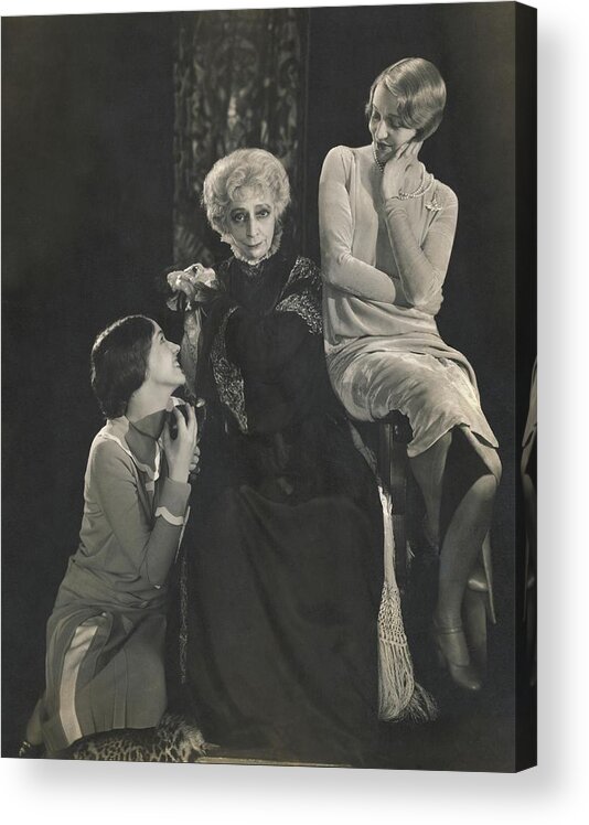 Actress Acrylic Print featuring the photograph Ann Andrews by Edward Steichen