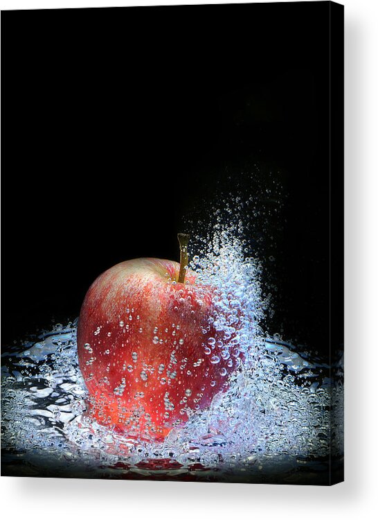 Art Acrylic Print featuring the photograph Apple by Krasimir Tolev