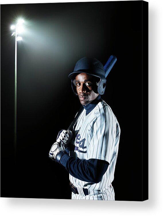 Copenhagen Acrylic Print featuring the photograph Baseball Player by Henrik Sorensen