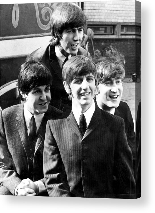 Beatles Acrylic Print featuring the photograph Beatles by Retro Images Archive