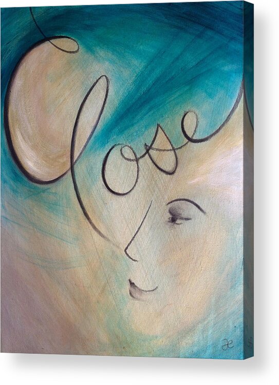 Art Acrylic Print featuring the painting Close by Anna Elkins