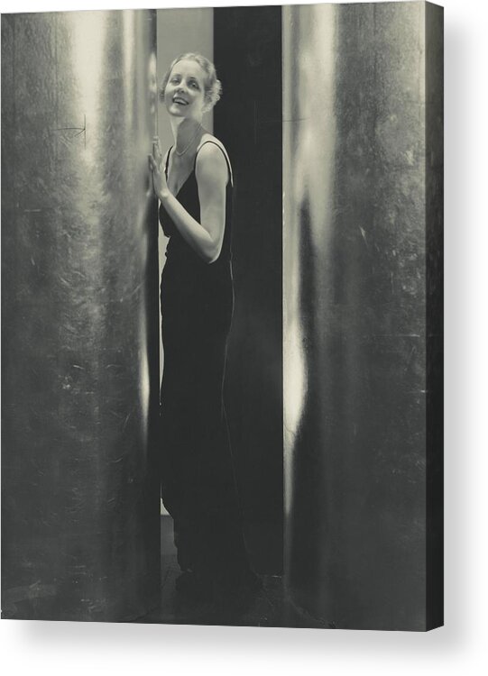Entertainment Acrylic Print featuring the photograph Evelyn Laye In Bitter Sweet by Edward Steichen