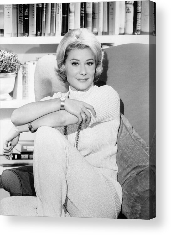 The New Dick Van Dyke Show Acrylic Print featuring the photograph Hope Lange in The New Dick Van Dyke Show by Silver Screen