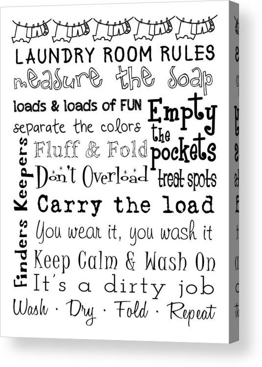 Bedroom rules