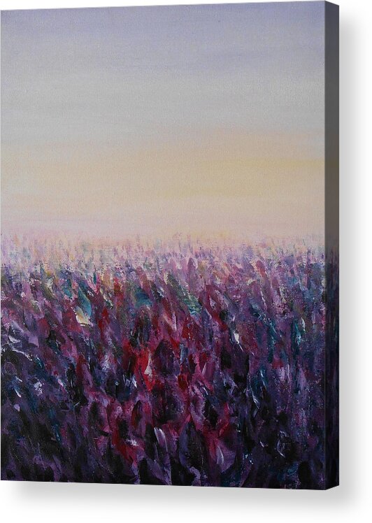 Impressionist Acrylic Print featuring the painting Luscious by Jane See