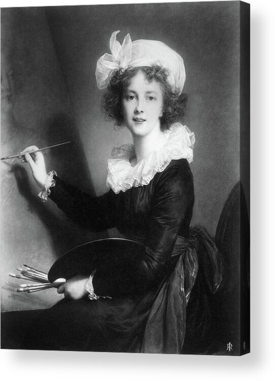 1790 Acrylic Print featuring the painting Marie Vigee-lebrun (1755-1842) by Granger