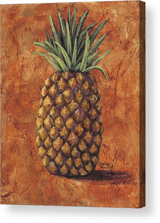 Fruit Acrylic Print featuring the painting Maui Gold by Darice Machel McGuire