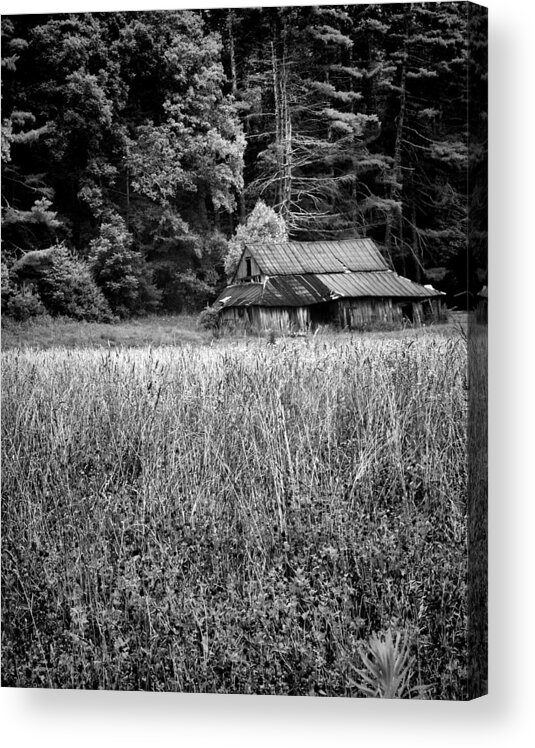 Architecture Acrylic Print featuring the photograph Old Barn 02 by Gordon Engebretson