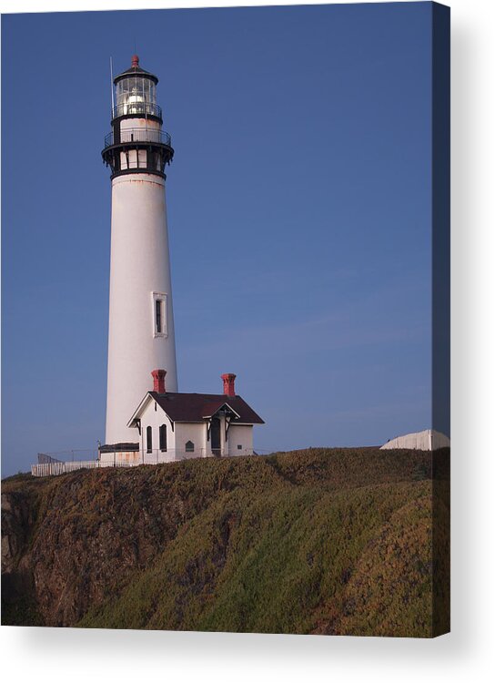 Lighthouse Acrylic Print featuring the photograph Pigeon Point Lighthouse #2 by Jim Snyder