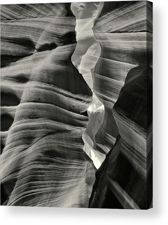 Antelope Canyon Acrylic Print featuring the photograph Profile In Stone by Jure Kravanja