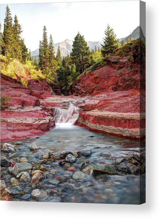 Scenics Acrylic Print featuring the photograph Red Rock Canyon by K. D. Kirchmeier