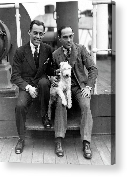 1927 Acrylic Print featuring the photograph Rodgers And Hart by Granger