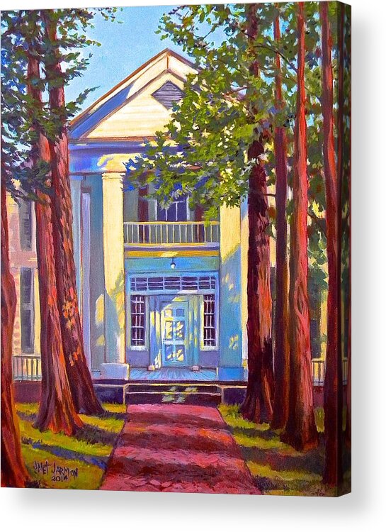 William Faulkner Acrylic Print featuring the painting Rowan Oak by Jeanette Jarmon