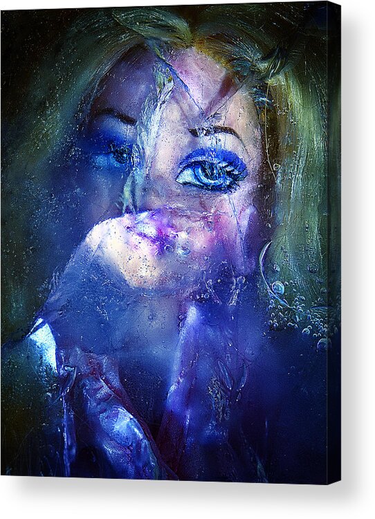 Shattered Acrylic Print featuring the photograph Shattered by Rick Mosher