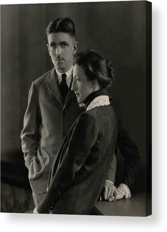 Actress Acrylic Print featuring the photograph Sidney Howard And Clare Eames by Edward Steichen