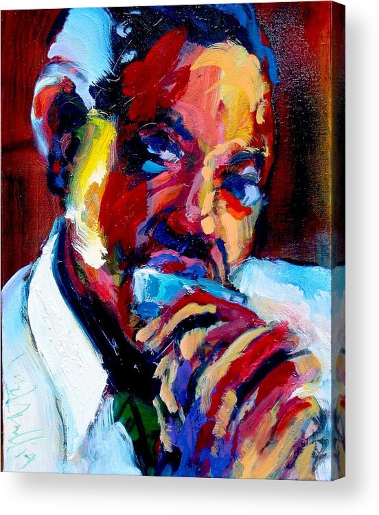 Sonny Boy Williamson Acrylic Print featuring the painting Sonny Boy by Les Leffingwell