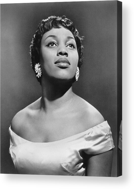 1950's Acrylic Print featuring the photograph Soprano Leontyne Price by Underwood Archives