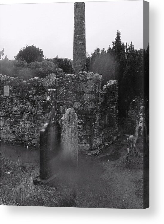 Cemetery Acrylic Print featuring the photograph Spirits Rising by Tim Townsend