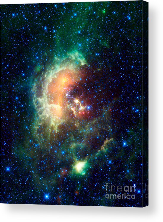 Science Acrylic Print featuring the photograph Tadpole Nebula by Science Source