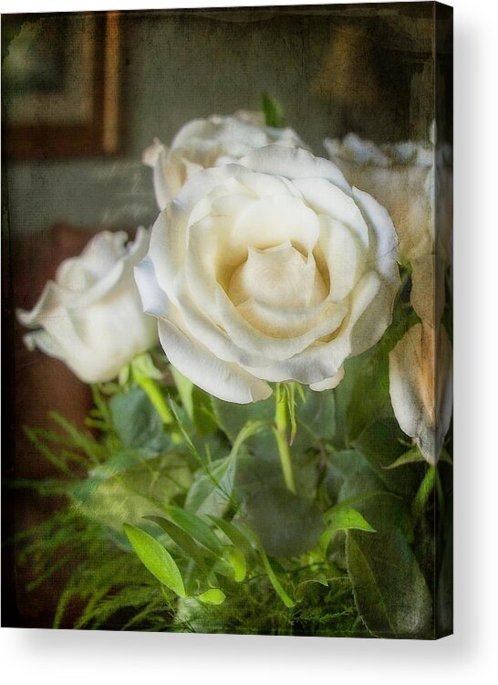 Flowers Acrylic Print featuring the photograph To My Love by Joan Bertucci
