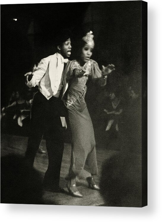 Event Acrylic Print featuring the photograph Two Performs Singing And Dancing On Stage by Remie Lohse