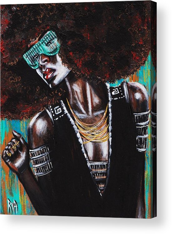 Artbyria Acrylic Print featuring the photograph Unbreakable by Artist RiA