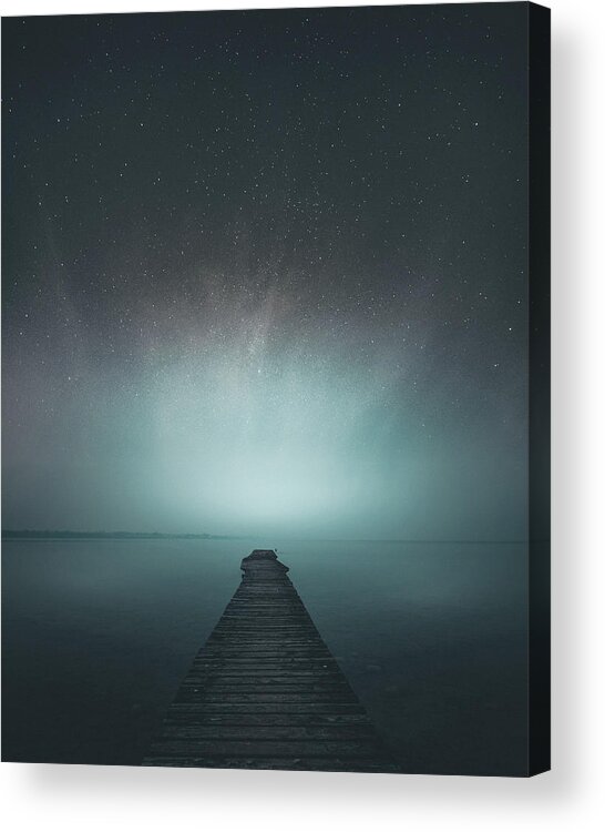 Stars Acrylic Print featuring the photograph Under The Stars by Andrea Fraccaroli