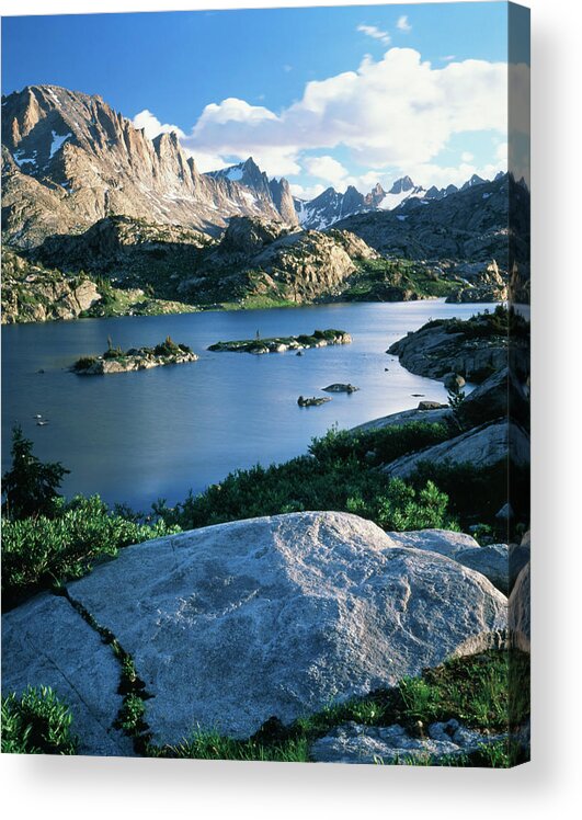 Adnt Acrylic Print featuring the photograph USA, Wyoming, Bridger Wilderness by Scott T. Smith