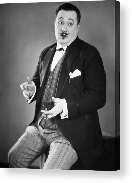 -man Single- Acrylic Print featuring the photograph Silent Still: Single Man #1 by Granger