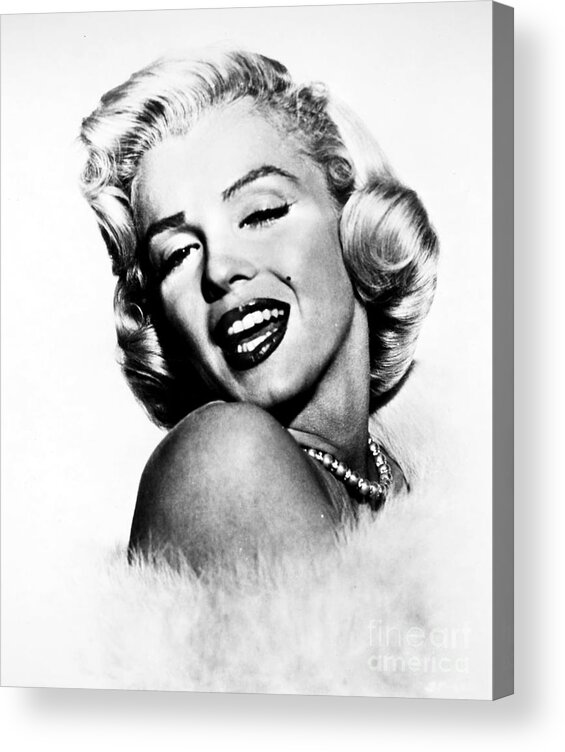 20th Century Acrylic Print featuring the photograph Marilyn Monroe #9 by Granger
