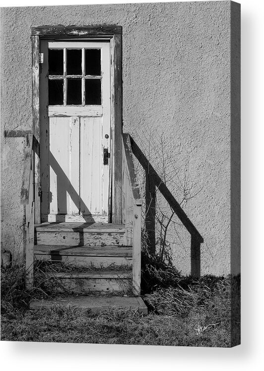 Photograph Acrylic Print featuring the photograph Back Door by Vicki Pelham