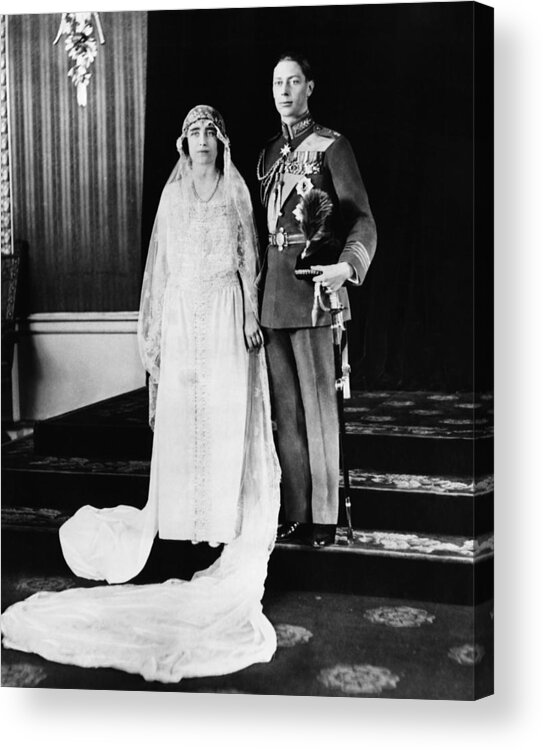 1920s Acrylic Print featuring the photograph British Royalty. British Lady Elizabeth by Everett