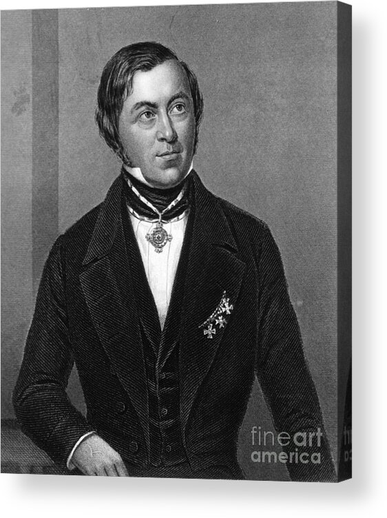 Science Acrylic Print featuring the photograph Eilhard Mitscherlich, German Chemist by Science Source