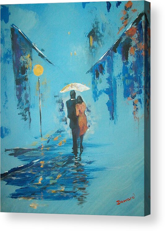 Art Acrylic Print featuring the painting Endless Love by Raymond Doward