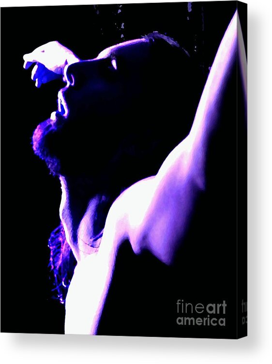 Christ Acrylic Print featuring the photograph Father Forgive Them by Robert D McBain