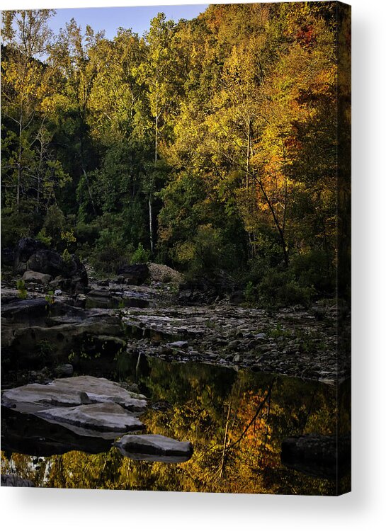 Fall Color Acrylic Print featuring the photograph Hailstone Sunrise 2 by Michael Dougherty