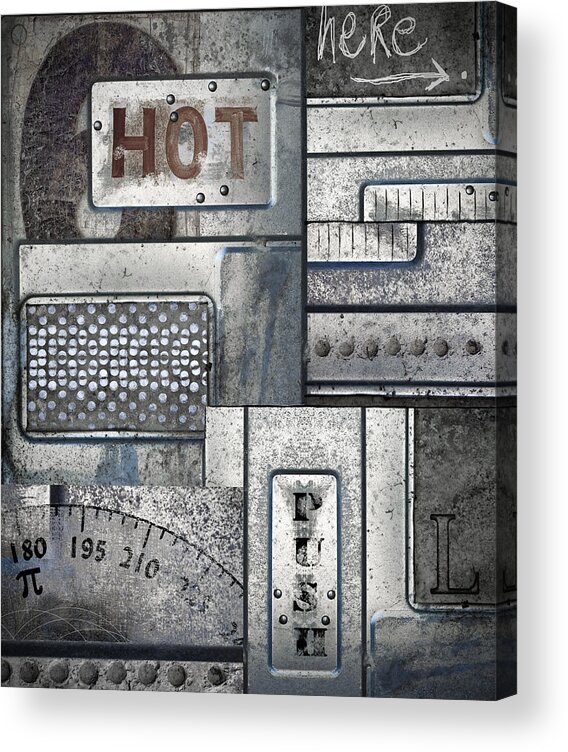 Hot Acrylic Print featuring the photograph Hot Here by Carol Leigh
