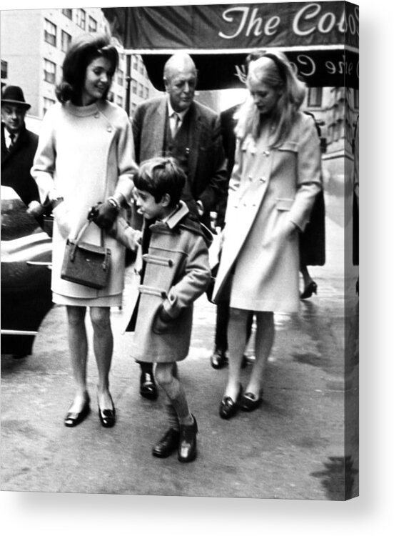 History Acrylic Print featuring the photograph Jacqueline Kennedy, Randolph Churchill by Everett