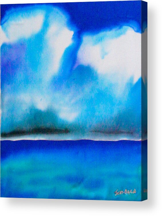 Abstract Painting Acrylic Print featuring the painting Jamaica by Daniel Jean-Baptiste