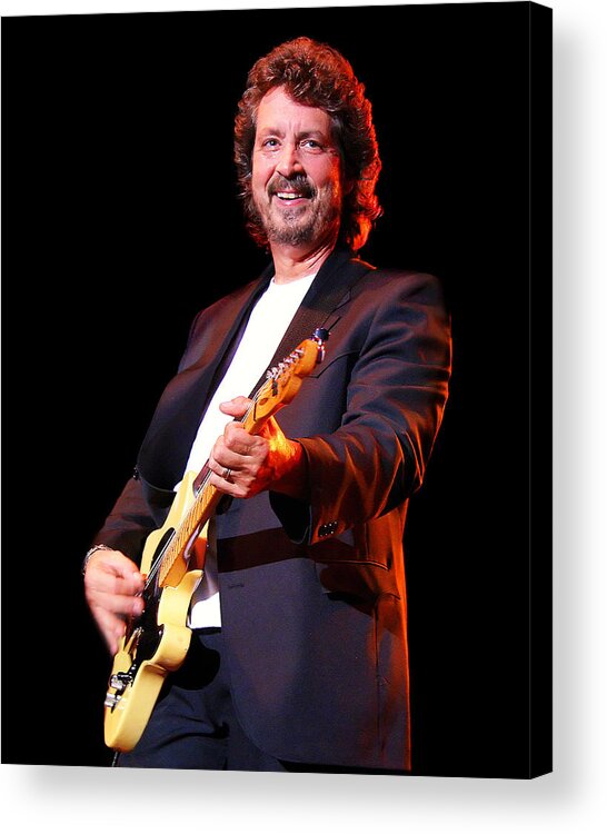 Michael Stanley Acrylic Print featuring the photograph Michael Stanley in Concert by Joe Myeress