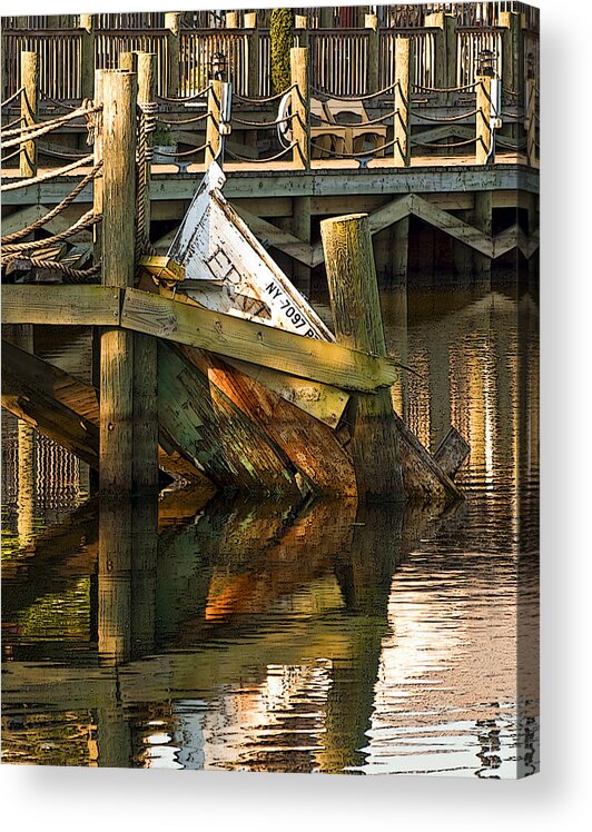 The Villages Acrylic Print featuring the photograph One Down by Betty Eich