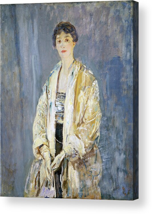 Ambrose Mcevoy Acrylic Print featuring the painting Mrs. Francis Howard #2 by Ambrose McEvoy