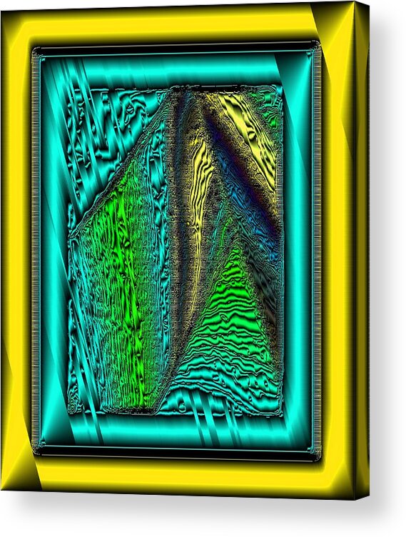  Acrylic Print featuring the digital art Untitled #138 by Mary Russell