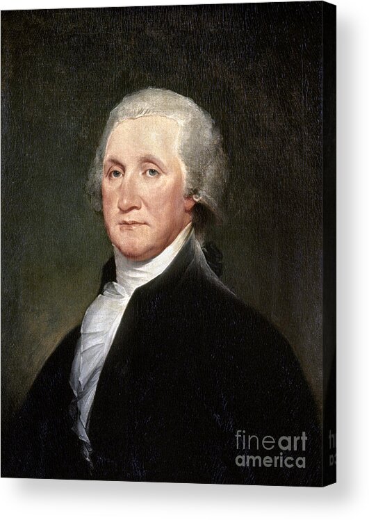 1793 Acrylic Print featuring the photograph George Washington #14 by Granger