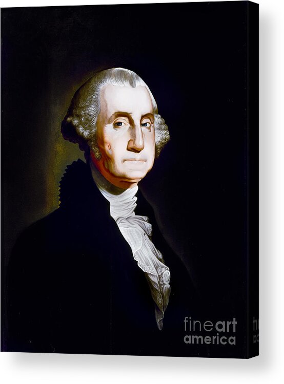 1790s Acrylic Print featuring the photograph George Washington #15 by Granger